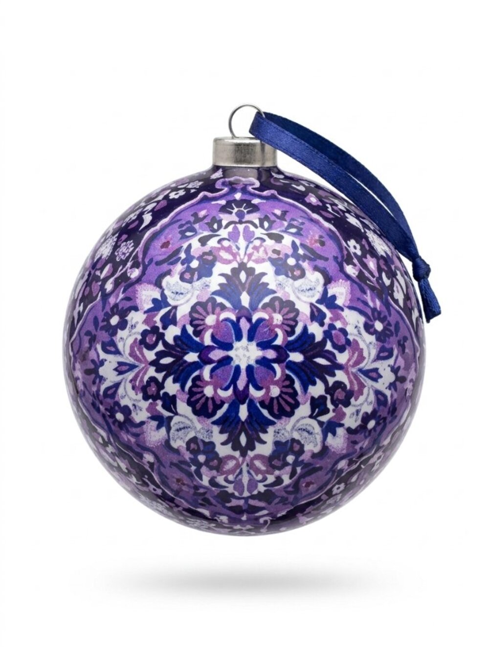 NWT Vera Bradley Ornament Regal Rosette 2019 Floral Paisley Christmas Winter